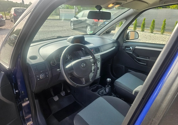 Opel Meriva cena 11500 przebieg: 194877, rok produkcji 2009 z Warszawa małe 191